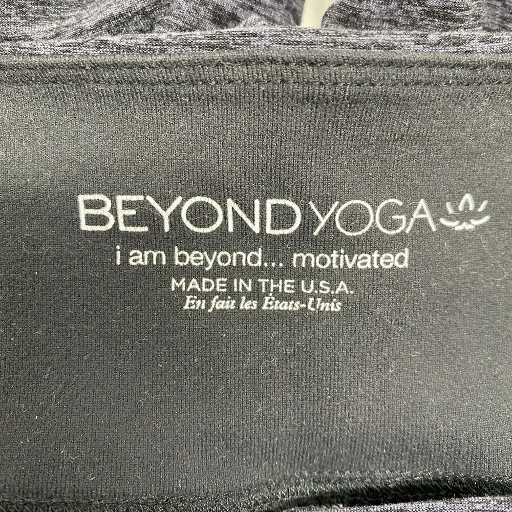 Beyond Yoga Leggings Women XS Charcoal Space Dye High Waisted Full Length Active